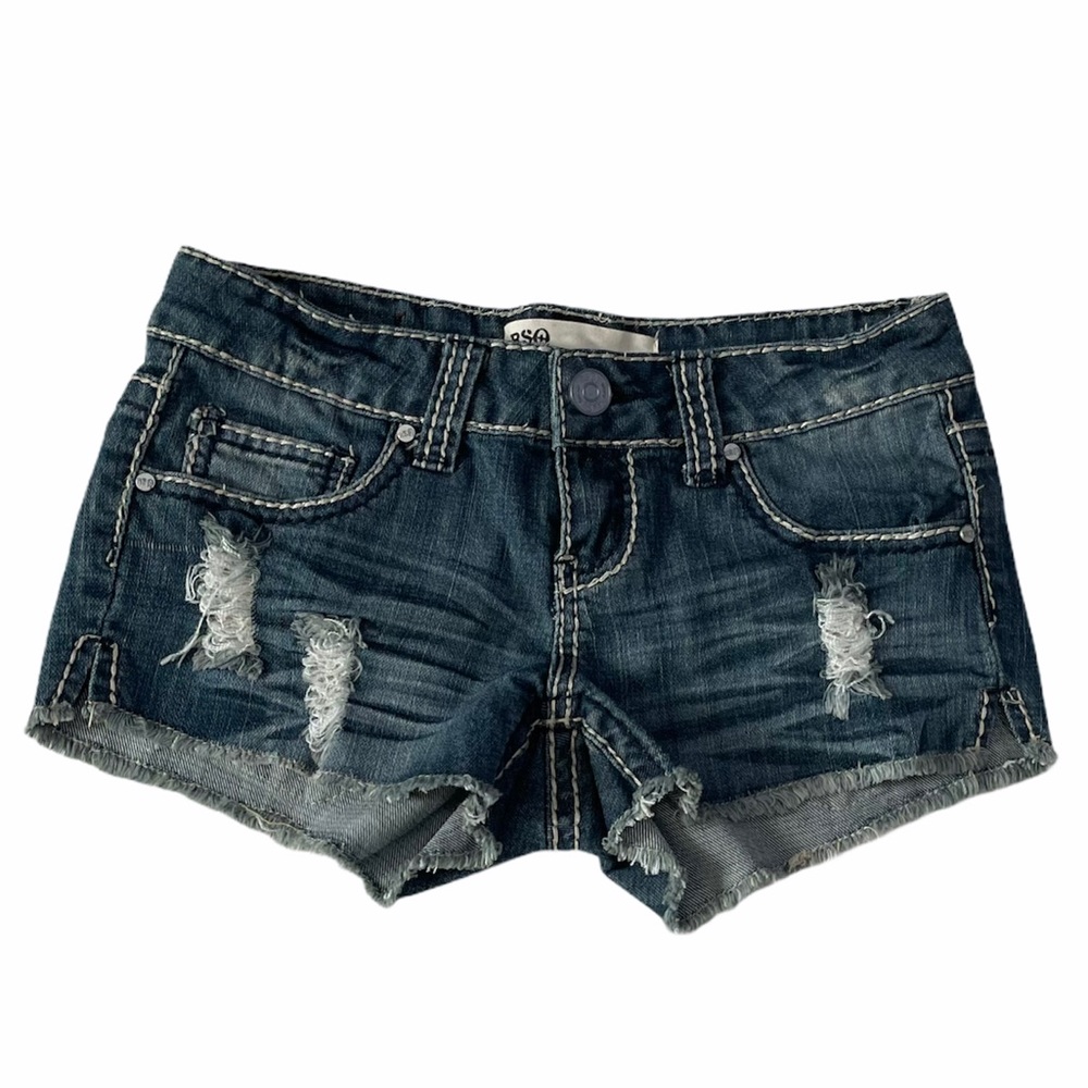 RSQ Cabo Cut Off Distressed Jean Shorts